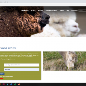 Nw wachtwoord instellen